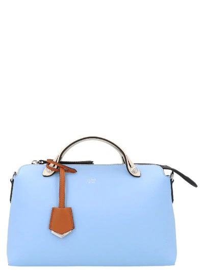 Shop Fendi By The Way Bag In Azzurro