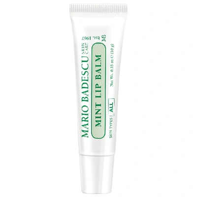 Shop Mario Badescu Lip Balm Mint 0.35 oz/ 10 G