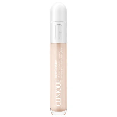 Shop Clinique Even Better All-over Concealer + Eraser Wn 01 Flax 0.2 oz/ 6 ml