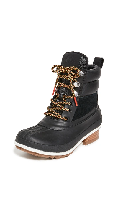 Shop Sorel Slimpack Iii Hiker Boots In Black