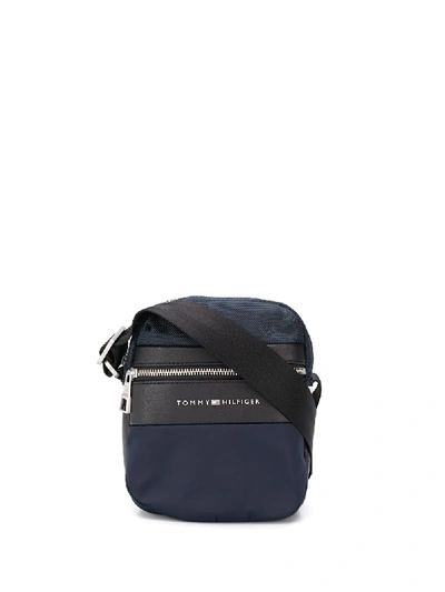 Shop Tommy Hilfiger Messenger Bag In Blue