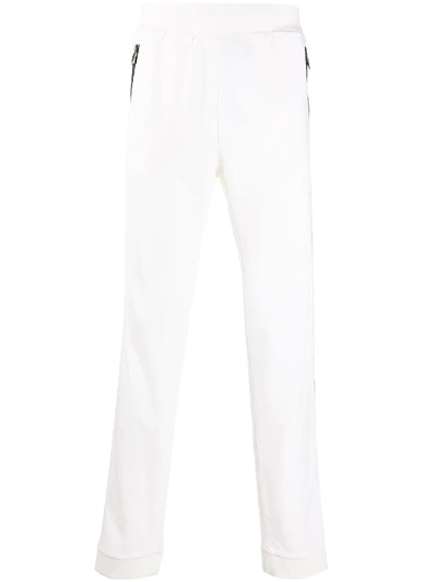 Shop Z-zegna Slim Leg Track Pants In Weiss