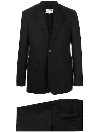 Shop Maison Margiela Slim Single-breasted Suit In Black
