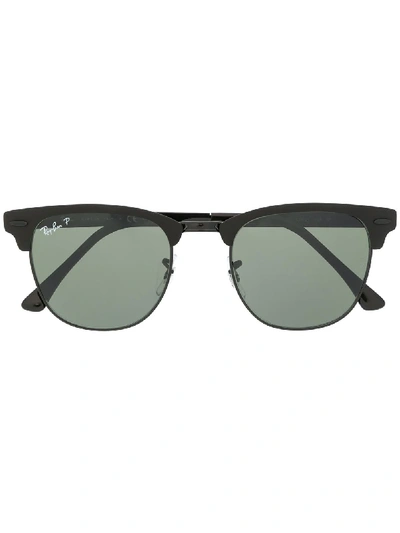 Ray Ban D-frame Sunglases In Schwarz