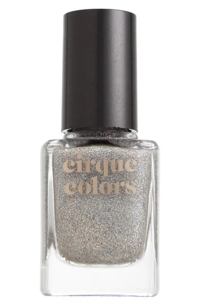 Shop Cirque Colors Crushed Ice Holographic Nail Polish In Silver