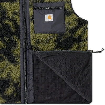 Shop Carhartt Wip Prentis Vest Liner In Green