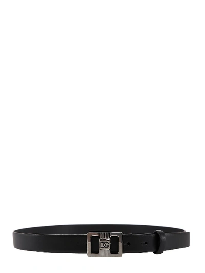 Shop Dolce & Gabbana Belt In Black