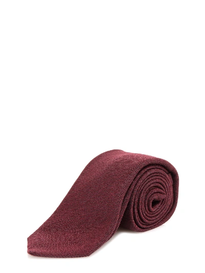 Shop Kiton Tie In Red