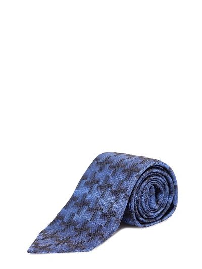 Shop Kiton Tie In Blue