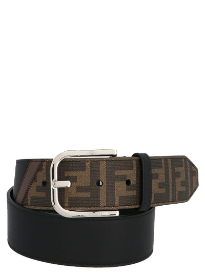 Shop Fendi Touch Of Off Belt In Multicolor