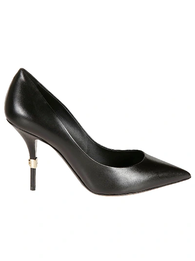 Shop Dolce & Gabbana Pointed Toe Pumps In Black