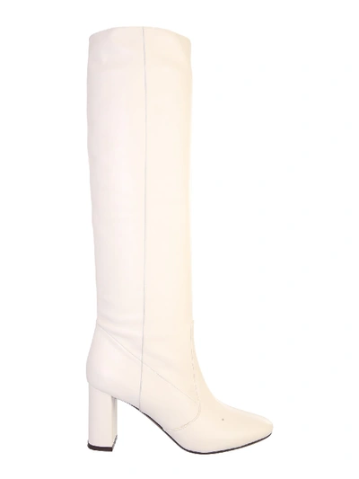 Shop L'autre Chose Tubular Boots In Bianco