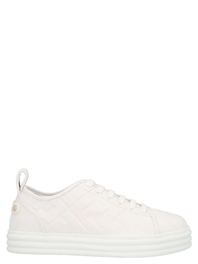 Shop Fendi Ff Shoes In White