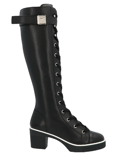 Shop Giuseppe Zanotti Nidir 50 Shoes In Black