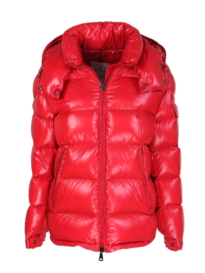 Shop Moncler Maire Womens Down Jacket In Rosso
