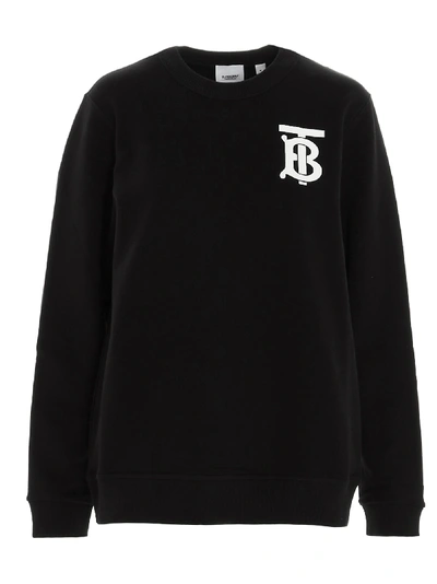 Shop Burberry Dryden Sweatshirt In Black