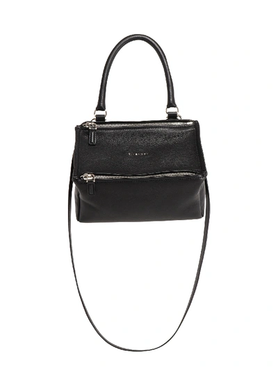 Shop Givenchy Leather Shoulder Bag In Black