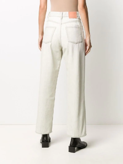 Shop Acne Studios 1993 Straight-leg Jeans In Neutrals