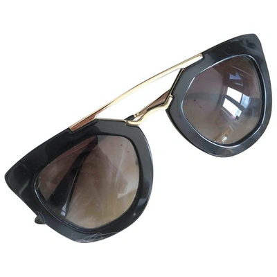 Pre-owned Prada Black Sunglasses