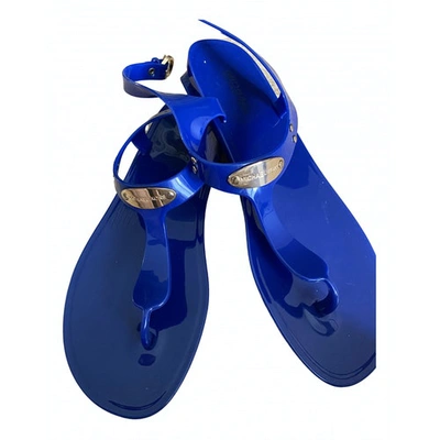 Pre-owned Michael Kors Sandal In Blue