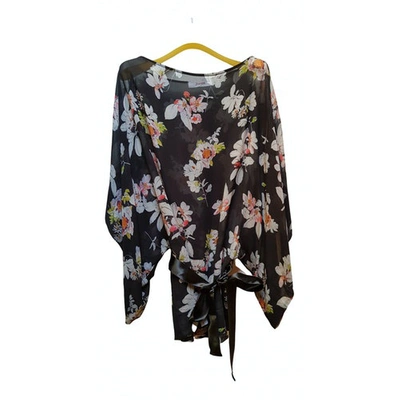 Pre-owned Jucca Black Viscose Top