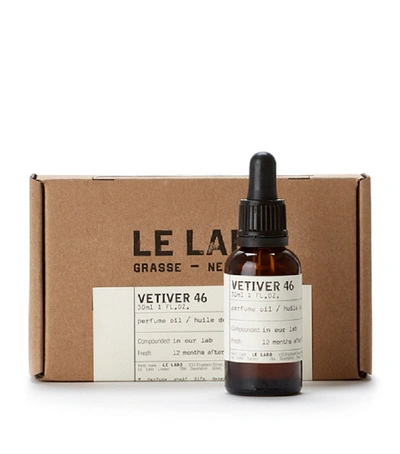 Shop Le Labo Vetiver 46 Perfume Oil In White