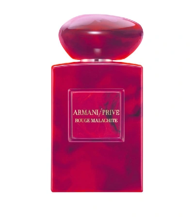 Shop Armani Collezioni Privé Rouge Malachite Eau De Parfum (100ml) In White