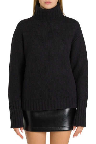 Shop Philosophy Women's Black Wool Sweater