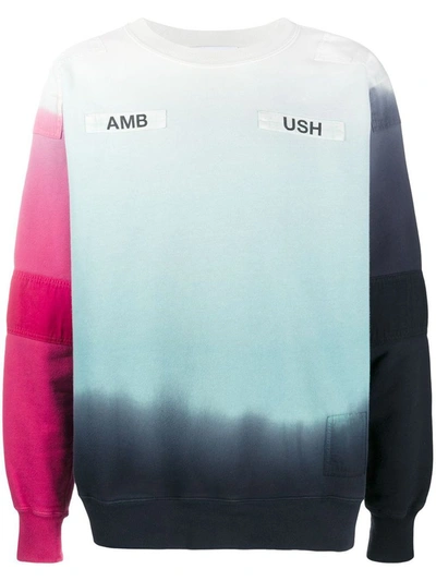 Shop Ambush Women's Multicolor Cotton Sweatshirt