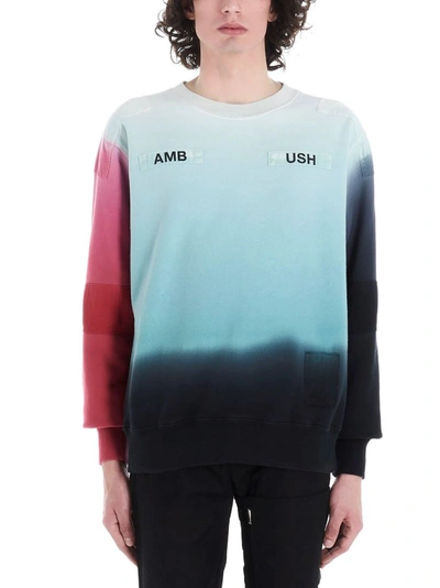 Shop Ambush Women's Multicolor Cotton Sweatshirt