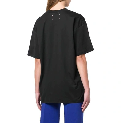 Shop Alberta Ferretti Women's Black Cotton T-shirt