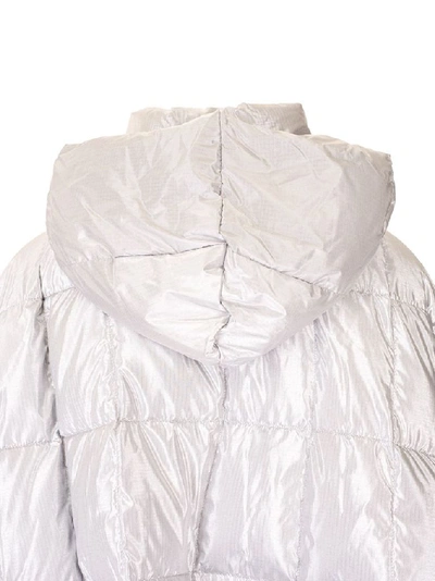 Shop Ienki Ienki Women's Silver Polyester Down Jacket