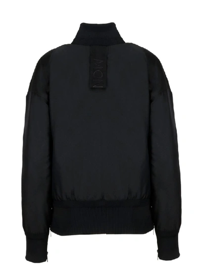 Shop Moncler Women's Black Polyamide Outerwear Jacket