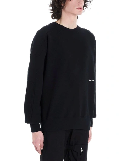 Shop Ambush ® Women's Black Cotton Sweatshirt