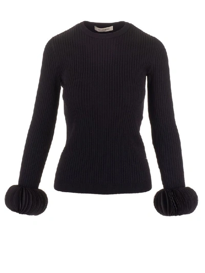 Shop Valentino Women's Black Viscose Sweater
