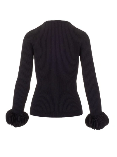 Shop Valentino Women's Black Viscose Sweater