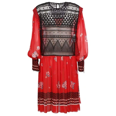 Shop Philosophy Women's Red Viscose Dress