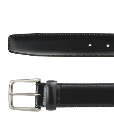 Shop Tod's Men's Black Leather Belt