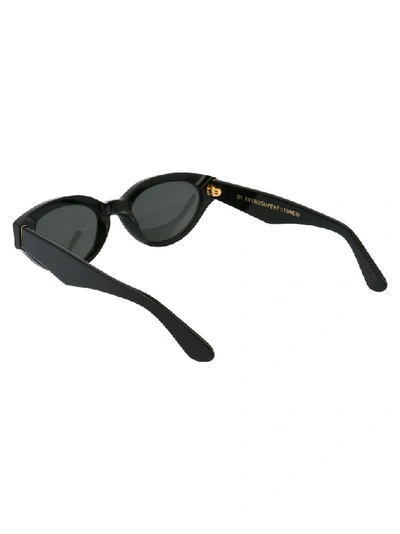 Shop Super By Retrofuture Men's Black Acetate Sunglasses