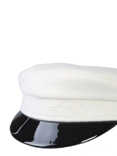 Shop Ruslan Baginskiy Women's White Wool Hat