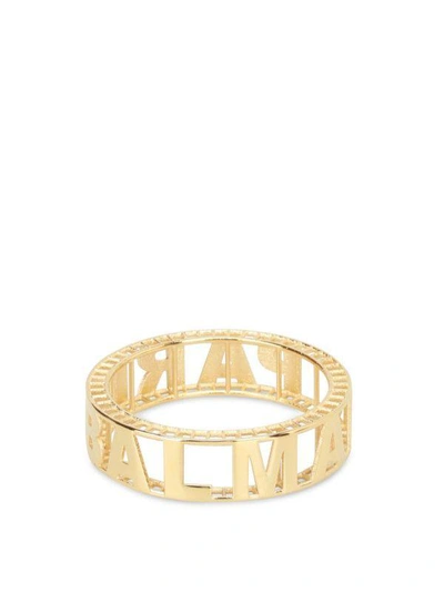 Shop Balmain Women's Gold Metal Bracelet
