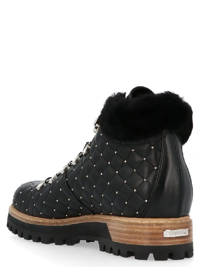 Shop Le Silla Women's Black Leather Ankle Boots
