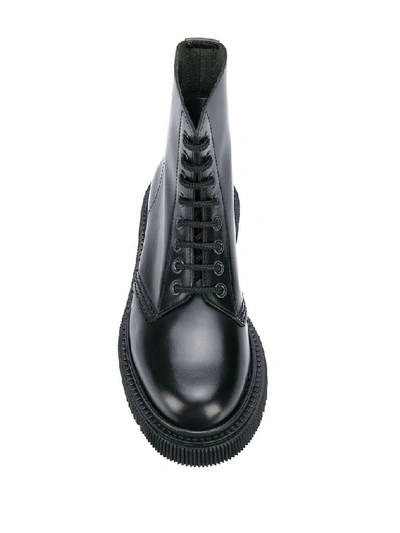 Shop Adieu Paris Men's Black Leather Ankle Boots