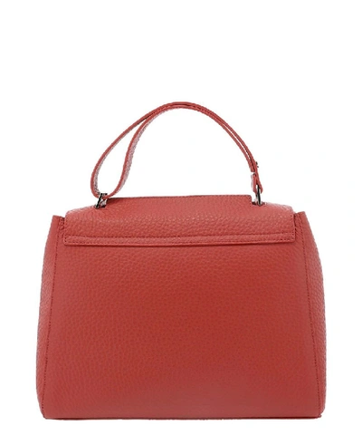 Shop Orciani Women's Red Leather Handbag