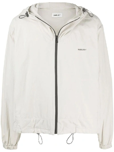 Shop Ambush ® Men's Grey Cotton Outerwear Jacket