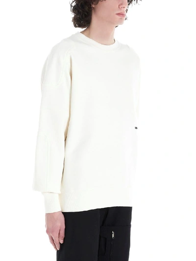 Shop Ambush ® Men's White Cotton Sweatshirt