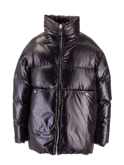 Shop Khrisjoy Men's Black Polyester Down Jacket