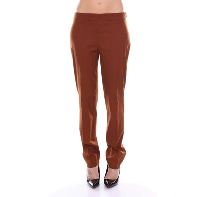 Shop Boutique Moschino Women's Brown Wool Joggers