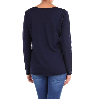 Shop Altea Women's Blue Wool Jumper