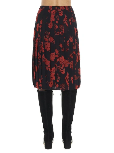 Shop Tory Burch Women's Black Synthetic Fibers Skirt